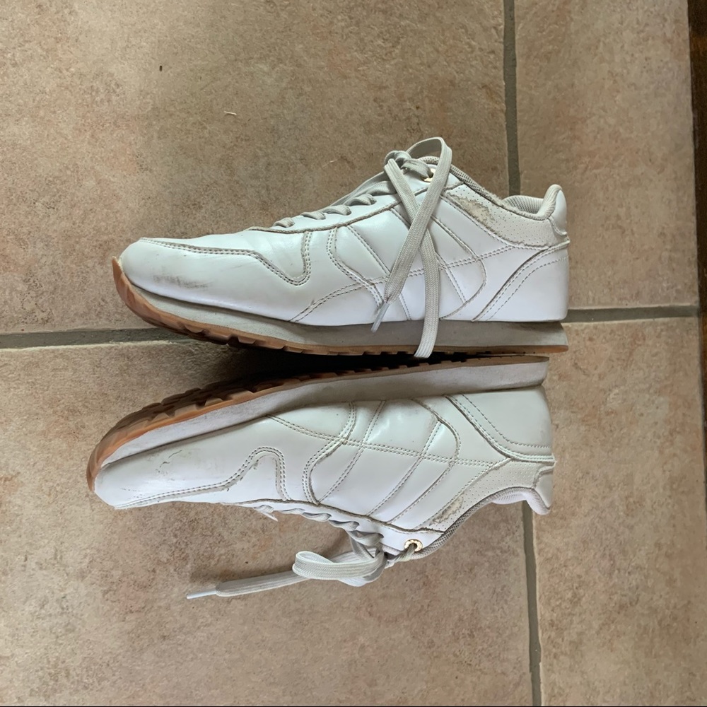 Levi's Women's Anika CVS Sneakers - White Canvas Retro Style Shoes Size 7.5